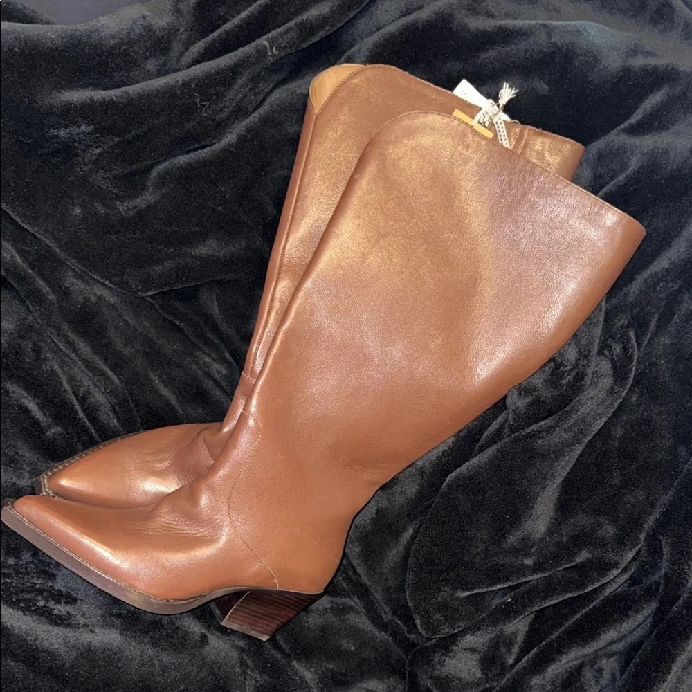 Dolce Vita Tan Over the Knee Boots New Sz 6